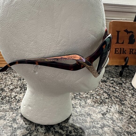 A/X Armani Exchange Sunglasses AX126S Tortoise Butterfly - Picture 3 of 8